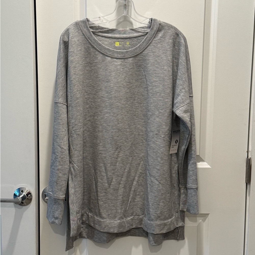 Gray Long Sleeve Sweatshirt
